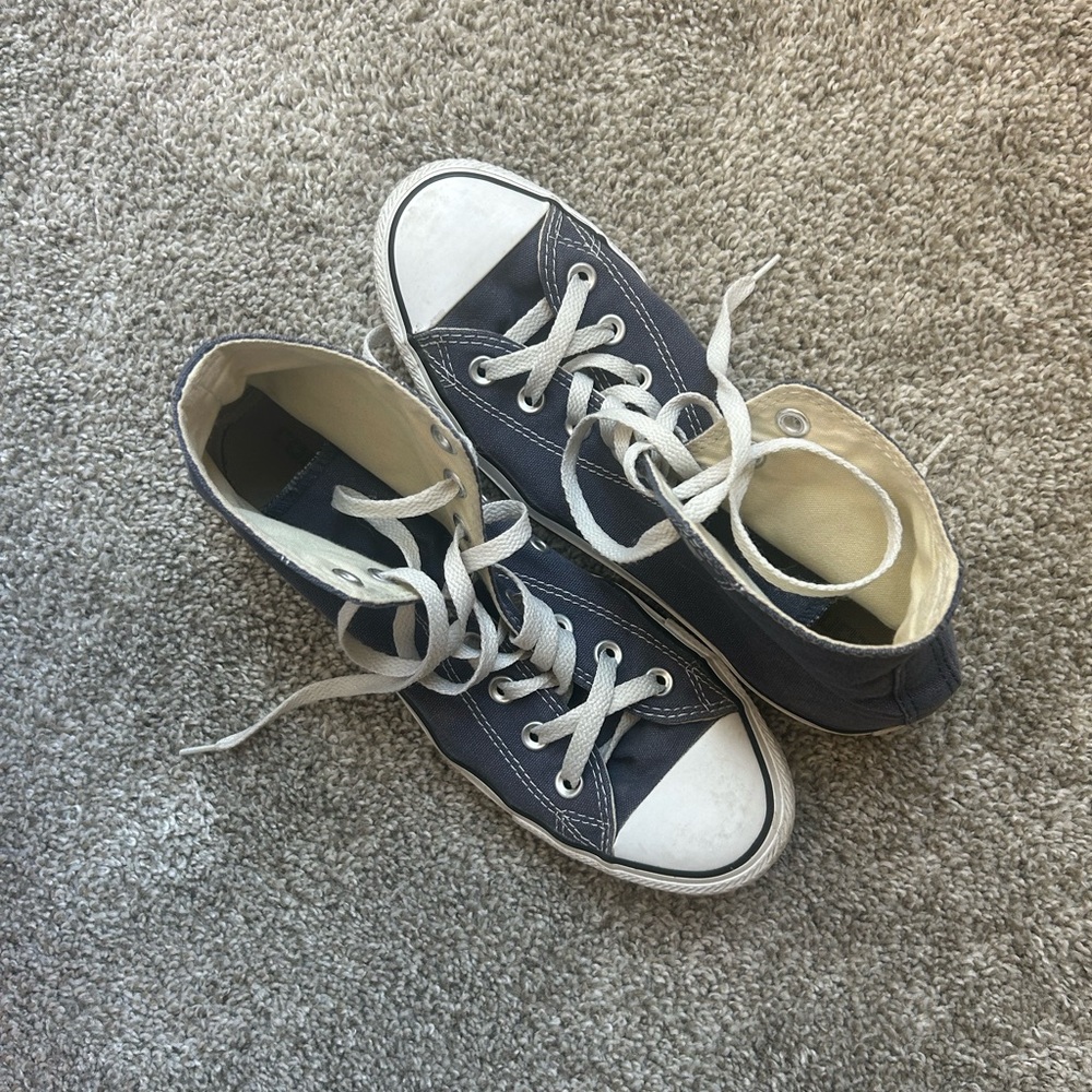 Navy Blue Converse